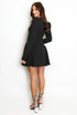Long Sleeve Godet Mini Dress Long Sleeve Godet Mini Dress