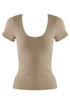 Short Sleeve Fitted Ribbed Top