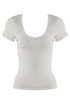 Short Sleeve Fitted Ribbed Top