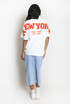 New York Embossed Back T-Shirt