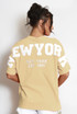 New York Embossed Back T-Shirt New York Embossed Back T-Shirt