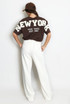 New York Embossed Back T-Shirt New York Embossed Back T-Shirt