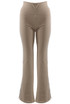 Push Up Flare Trouser With Side Stripe