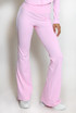 Push Up Flare Trouser With Side Stripe