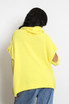 Roll Neck Jumper With Cut Out Sleeves