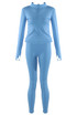 Active Zip Top And Push Up Legging Set
