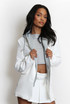 Tailored Blazer With Hoodie Insert