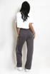 Wide Leg Trouser With Side Piping
