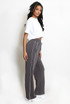 Wide Leg Trouser With Side Piping