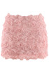 Floral Applique Front Skort