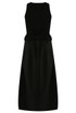 Casual Ribbed Vest Midi Dress
