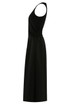 Casual Ribbed Vest Midi Dress