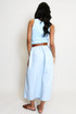 Casual Ribbed Vest Midi Dress