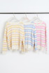 Love Slogan Stripe Jumper