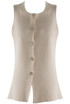 Button Front Knit Waistcoat