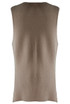 Button Front Knit Waistcoat
