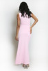 Textured Stretch High Neck Top And Skirt Set