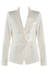 Double Breasted Textured Blazer