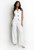 Knit Waistcoat & Wide Leg Trousers Set Knit Waistcoat & Wide Leg Trousers Set