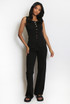 Knit Waistcoat & Flare Trousers Set