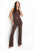 Knit Waistcoat & Flare Trousers Set