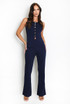 Knit Waistcoat & Flare Trousers Set