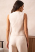 Cropped Tailored Waistcoat