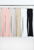 High Waisted Ribbed Flared Trouser