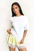 T-Shirt With Embroidered Shield Design
