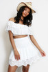 Broderie Anglaise Bradot & Skirt Set