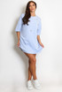 Rhinestone Drop Shoulders Tee