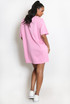 Rhinestone Drop Shoulders Tee