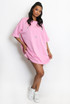 Rhinestone Drop Shoulders Tee