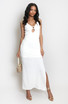 Golden Ring Cut Out Cami Dress