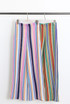 Zig Zag Striped Wide Leg Trousers