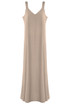 Relaxed Ruched Strap Cami Dress