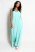 Relaxed Ruched Strap Cami Dress