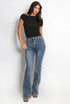 Flare Fit Vintage Blue Denim Jeans