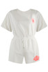 Sun Embossed T-Shirt And Shorts Set