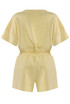 Sun Embossed T-Shirt And Shorts Set