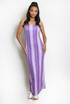 Zig Zag Wavy Cami Midi Dress