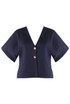 Fine Knit Short Sleeve Cardigan
