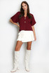 Fine Knit Short Sleeve Cardigan