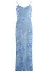 Floral Lace Lined Cami Maxi Dress