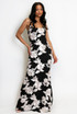Floral Lace Lined Cami Maxi Dress