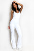 Cut Out Push Up Unitard With Contrast Edge