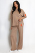 Slogan Tag T-Shirt and Trouser Set