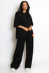 Slogan Tag T-Shirt and Trouser Set