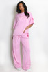 Slogan Tag T-Shirt and Trouser Set