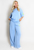 Slogan Tag T-Shirt and Trouser Set